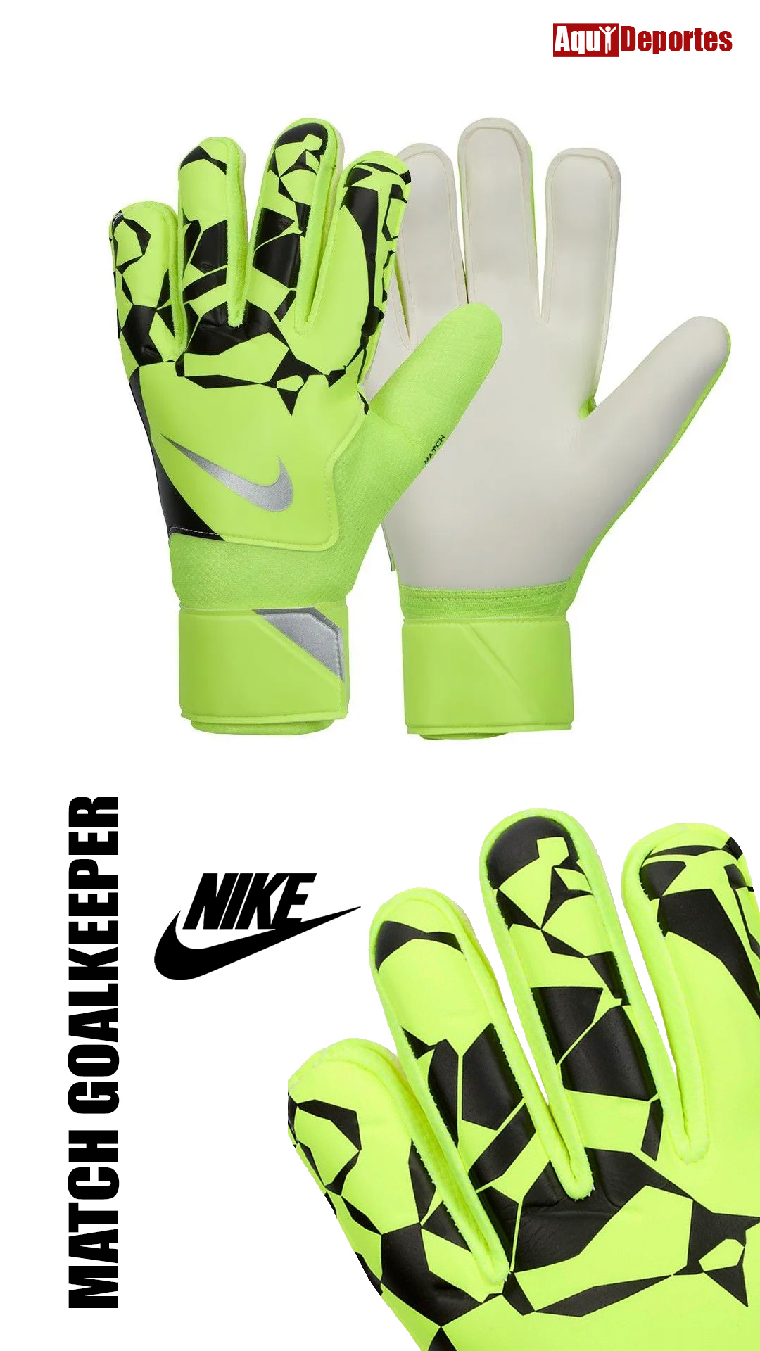 MATCH GOALKEEPER FOOTBALL GLOVES