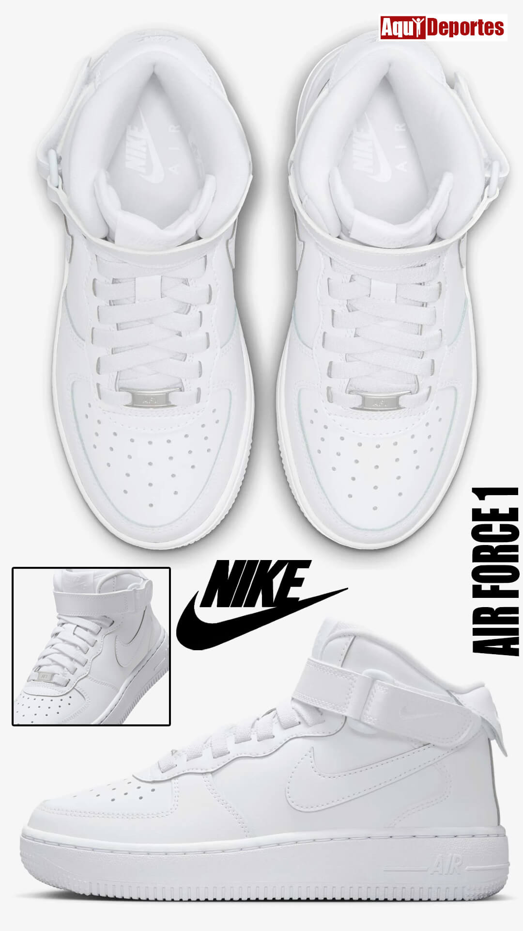 AIR FORCE 1 MID EASYON BG